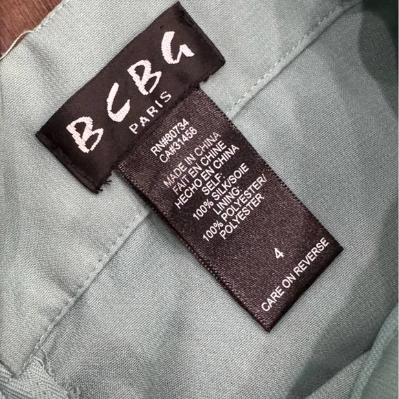 BCBG Paris Mint Green Apparel - Picture 11 of 12